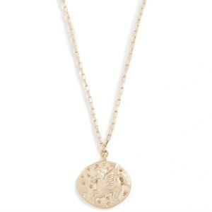 NEW SHASHI Revolve Coin Pegasus Necklace